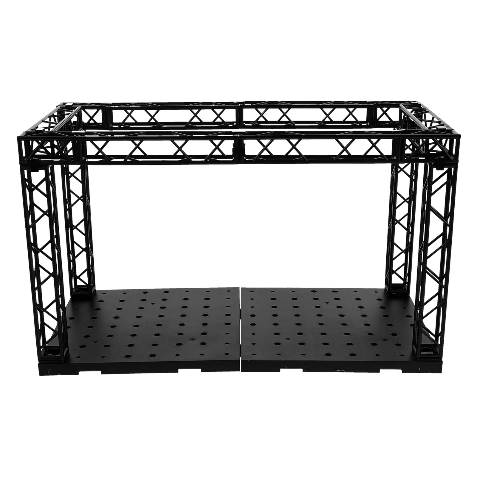 

Figure Display Case Action Figures Showcase Box Desktop Stage Platform Miniature Storage Organizer