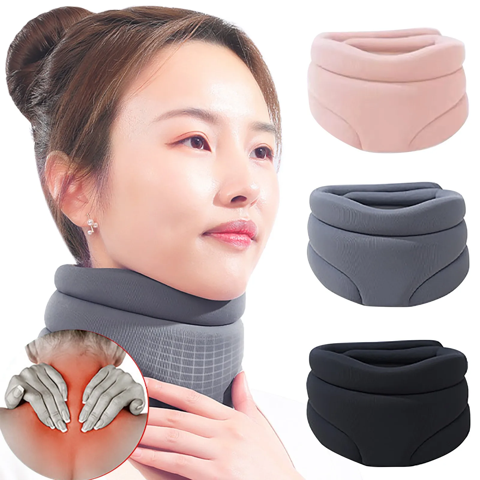 Cervicorrect Neck Brace Cervicorrect Neck Women Scarf Set Warm Scarf Satin Scarf for Natural Hair Men Summer Scarfs for Face