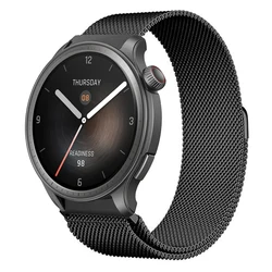 Amazfit Balance GTR 3 Pro/4/2 GTS 2e/3/4 미니 밀라노 루프 메탈 시계 팔찌 correa amazfit bip 밴드 용 20mm 22mm 스트랩