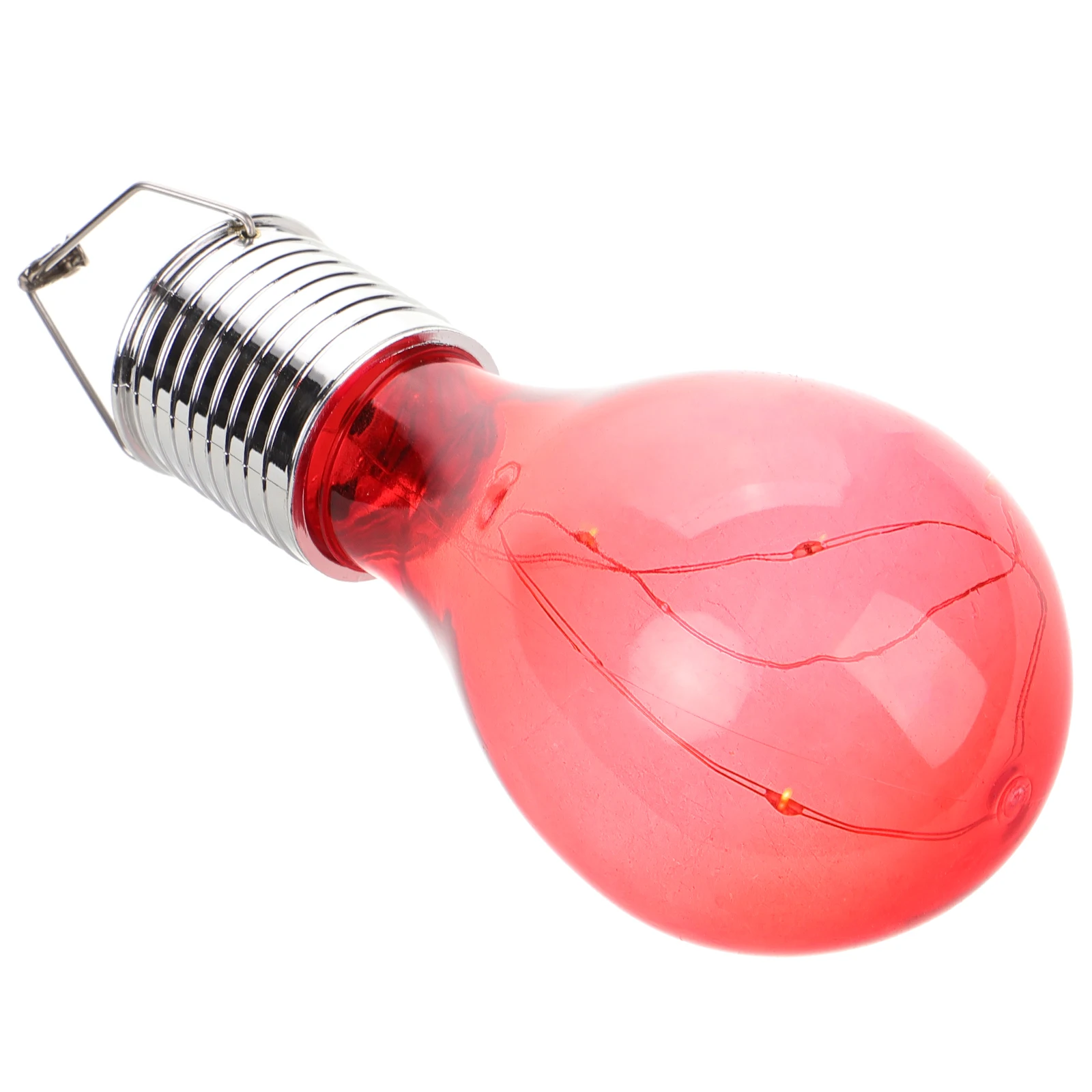 Eco Friendly Solar Powered Hanging Led Light Bulb For Outdoor Garden Patio Camping Shell Waterproof Lawn Lamp