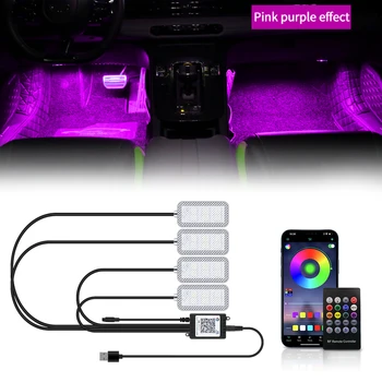 LED Car Interior RGB Light Kit 1