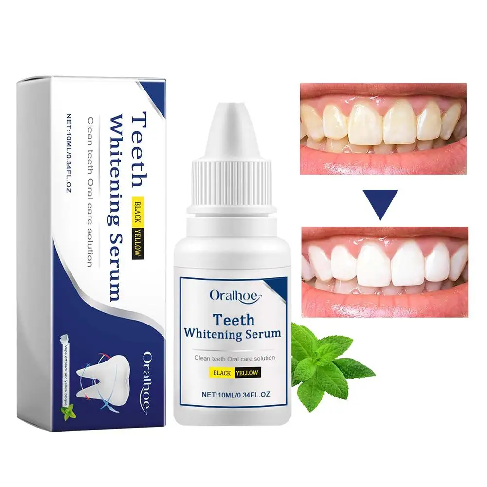 Esencia blanqueadora Dental para eliminar la Caries, placa de respiración fresca, limpieza de higiene, herramientas de suciedad Dental, suero Oral, Toot T1X8