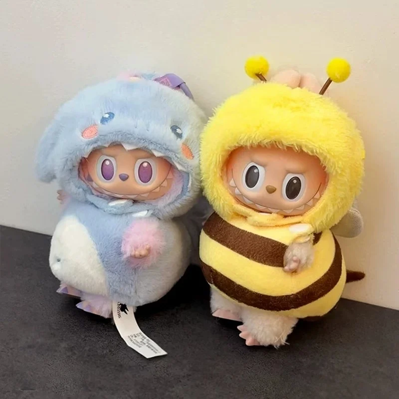 Ensemble de vêtements pour poupées Labubu, tenue de crevettes et cafards, 17cm, Costume modifiable, accessoires de jouets pour poupées et figurines de jeu