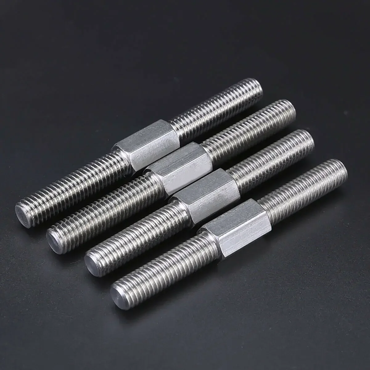 304 Stainless Steel M16 Left and Right Thread Double End Thread Rod Positive and Negative Thread Bar Stud Bolts Screw