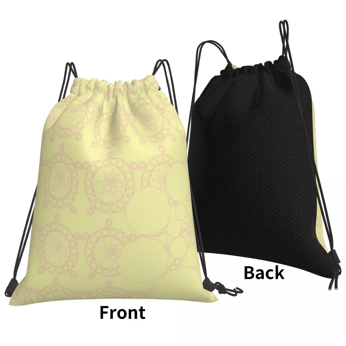 Shell Of Nine Turtle + Medium Backpacks Casual Drawstring Bags Sports Bag Book Bags for Man Woman Students