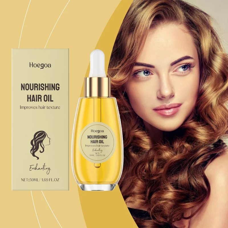 Nourishing Hair Oil For Dry Damaged Hair, Hydrating Treatment To Smooth Frizz & Add Shine, Lightweight Non-Greasy Formula