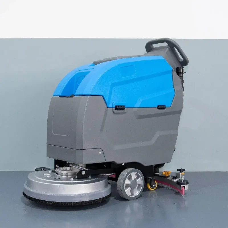 

Battery-Powered Ride-On Floor Scrubber | Customizable High Efficiency & HELI Factory Price for Warehouse Cleaning