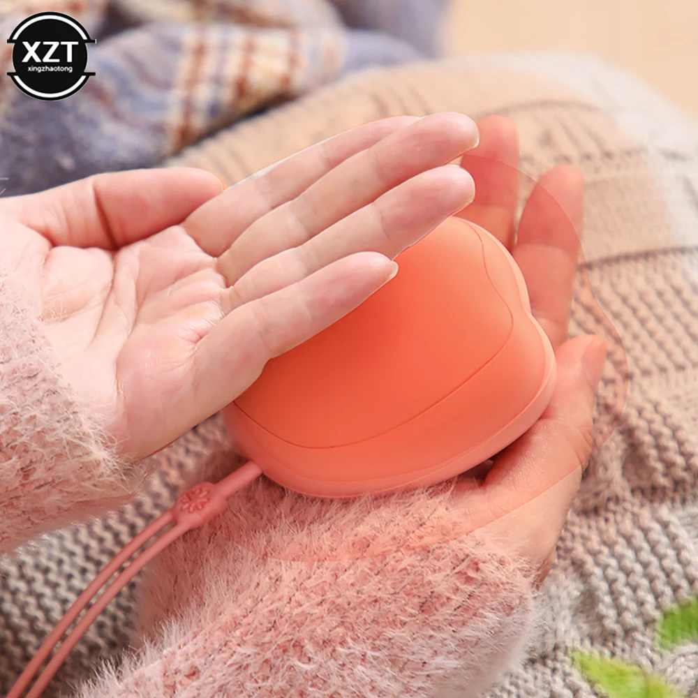 Mini Cute Portable Hand Warmer Cat Paw Cute Winter Heater Quick Heating USB Rechargeable Pocket 1200Mah Small Mini Hands Warmer