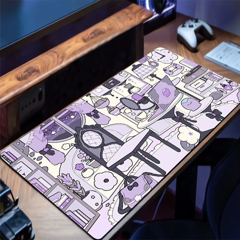 

Mouse Pad Computer Anime Semyon Room Gaming Mousepad Rubber Desk Mat Non-slip PC Laptop Gamer Accessories Keyboard Pad Carpet