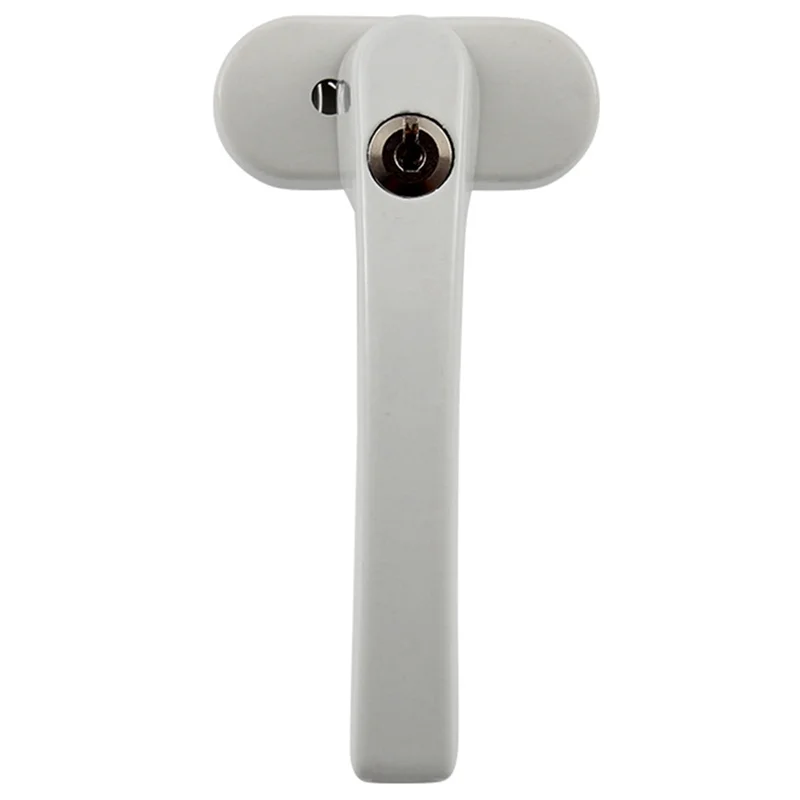 ABKL-8 Window Handles, Shaft Length 35 Mm, Lockable Window Handles In The Tilted, Child Safety Window Closed Window Lock