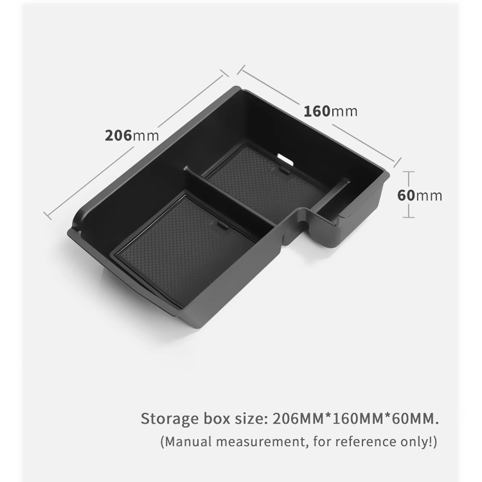 Für BYD Seal U Mi 2025 Mittelkonsole Organizer Fach Armlehne Aufbewahrungsbox Geschichtete Aufbewahrungsbox für Song Plus DMI Zubehör RHD – Detail 3
