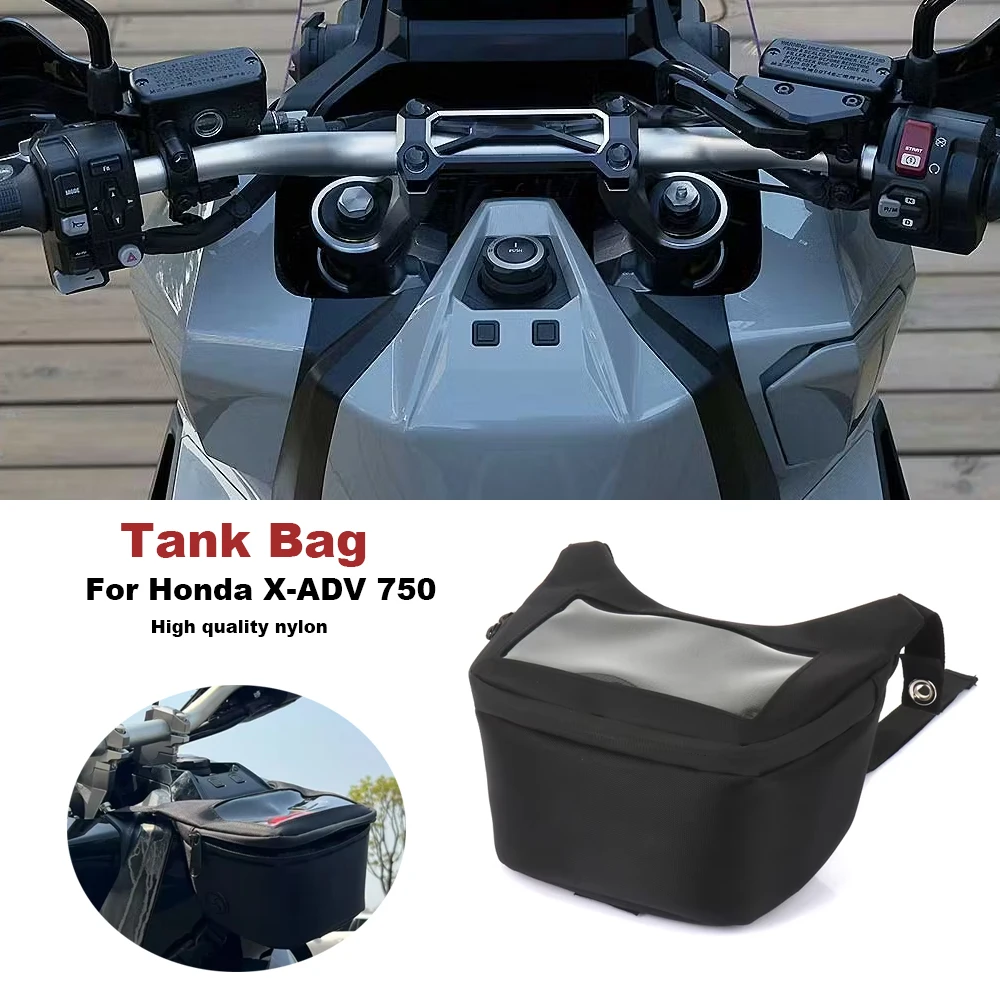 

2017 2018 2019 2020 2021 2022 2023 2025 Motorcycle Fuel Tank bag black storage bags For Honda X-ADV 750 X ADV 750 accessories