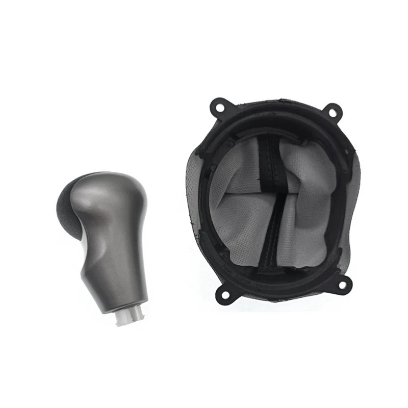 Carro 5 Speed Gear Shift Alavanca Knob com tampa contra poeira, Handball para Honda Civic 2006-2011, 77298-SNA-D01ZA, 54102-SNA-A01