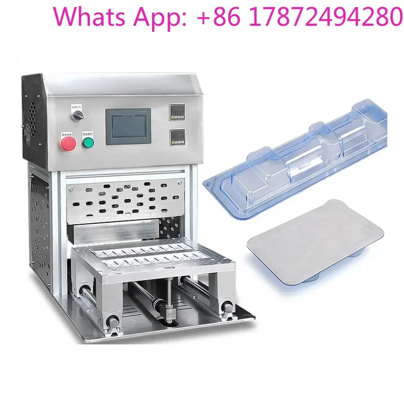 Automatic Aluminum Foil Thermoforming Tray Sealing Machine for Medical & Fast Food Use