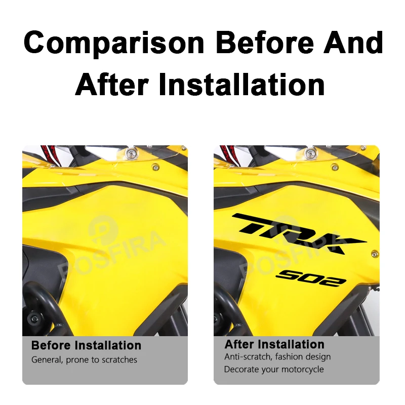 

gatinas de motocicleta calcomanías impermeables para Benelli Trk 502X 502 702 702X accesorios Trk502X Trk702X 2017-2024 pegatina