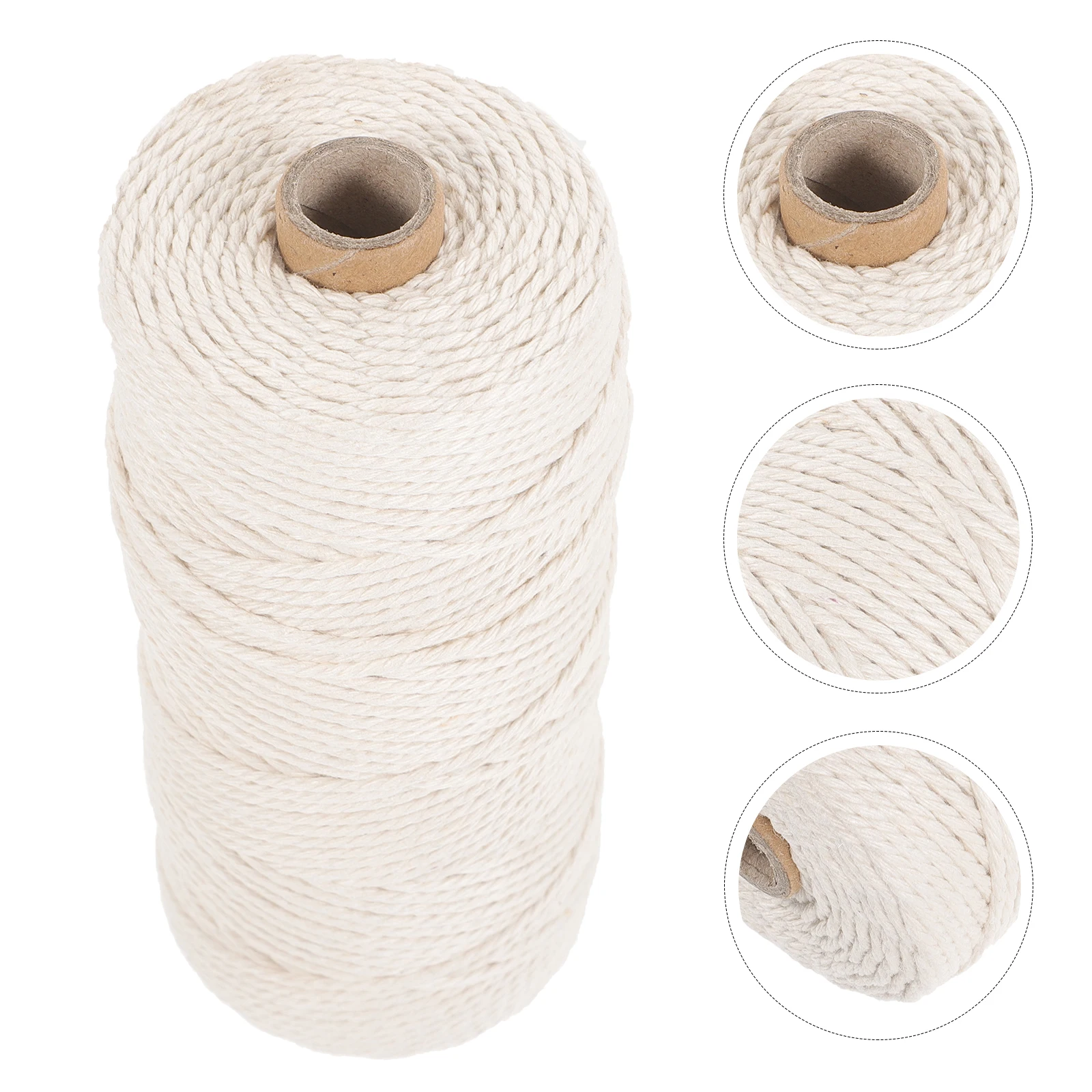 1 Roll 200M Food Safe Sausage Netting Rope Durable Beef Ham Meat Packaging Cotton Thread For Turkey Chicken Cooking String