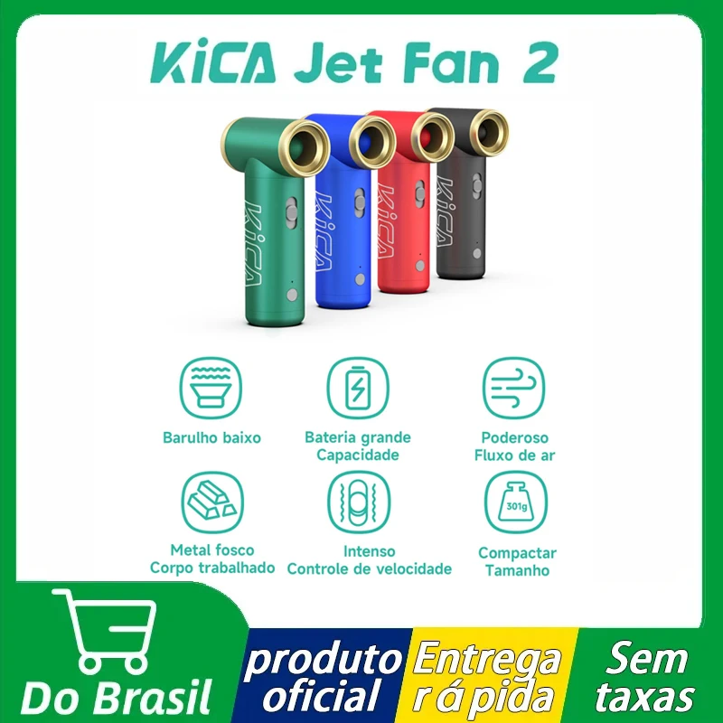 KICA Jetfan 2 Jet fan 2 Compressed Electric Air Blower 100000RPM Portable Wireless Air Duster For PC Car Keyboard Camera Cleaner
