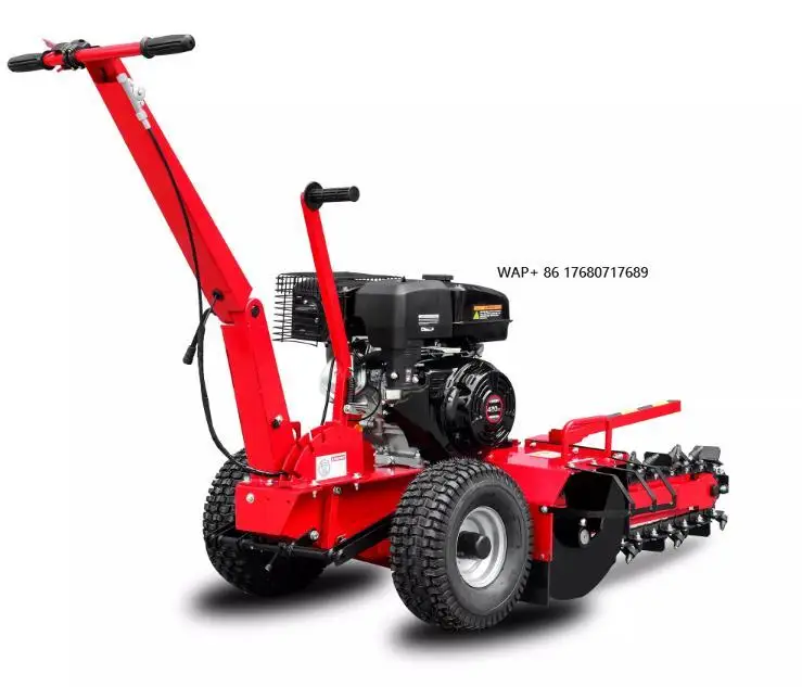 TUV CE Certificate 15HP Max Depth 600mm Farm Trencher with Chain Saw Ditching Trenching Machine Mini Trencher Machine