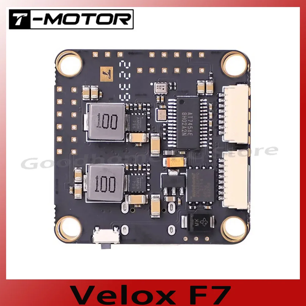 

T-MOTOR velox f7 multifunction aler Freestyle Cinematic Flight Controller stm32f722 3-6s 30.5*30.5mm/4mm for RC Fpv racing drone