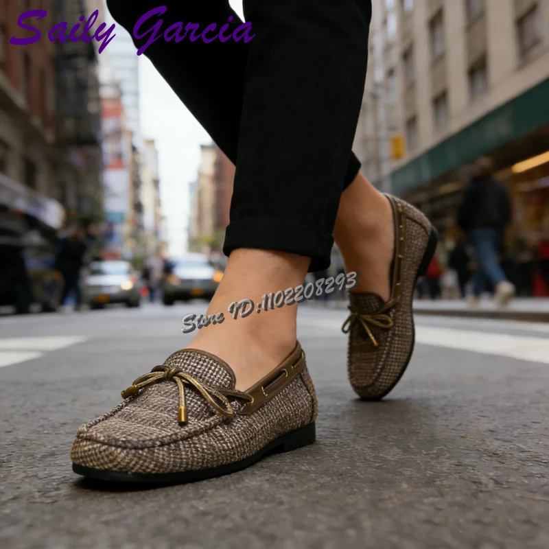 

Женские модные туфли на низком каблуке с квадратным носком, с пряжкой в виде головы орла, бантом-бабочкой, на плоской подошве, без застежки, лето 2026