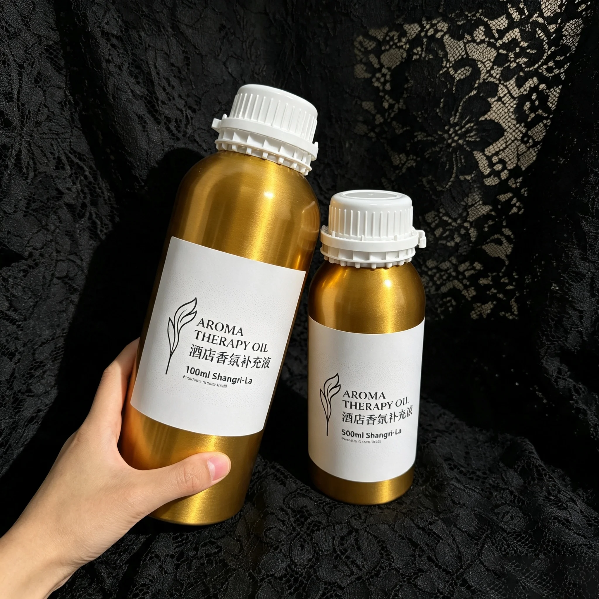 Bulk Strong Jasmine Diffuser Essential Oil 500ML 1L Hotel Scent Refill Reed Diffuser Oil For Home Office Spa Air Freshener