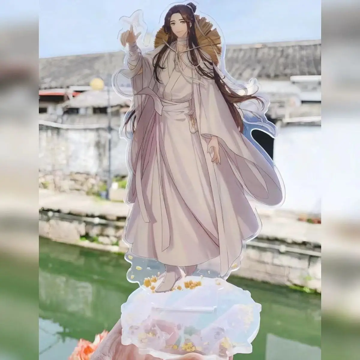 

Tian Guan Ci Fu/Heaven Official's Blessing Xie Lian Hua Cheng Cosplay Desktop Ornament Indicative Board Acrylic Standing Sign