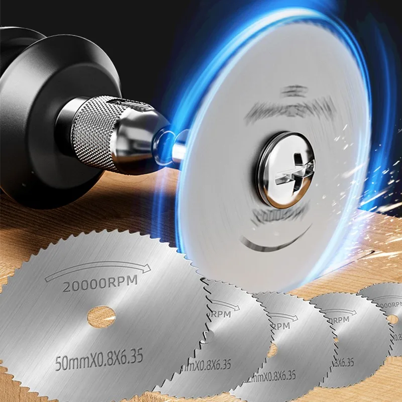 

Полотна для циркулярной пилы из высокоскоростной стали с удлинителем, режущий диск, вращающиеся сверлильные инструменты для алюминия, дерева, пластика, ПВХ-трубы