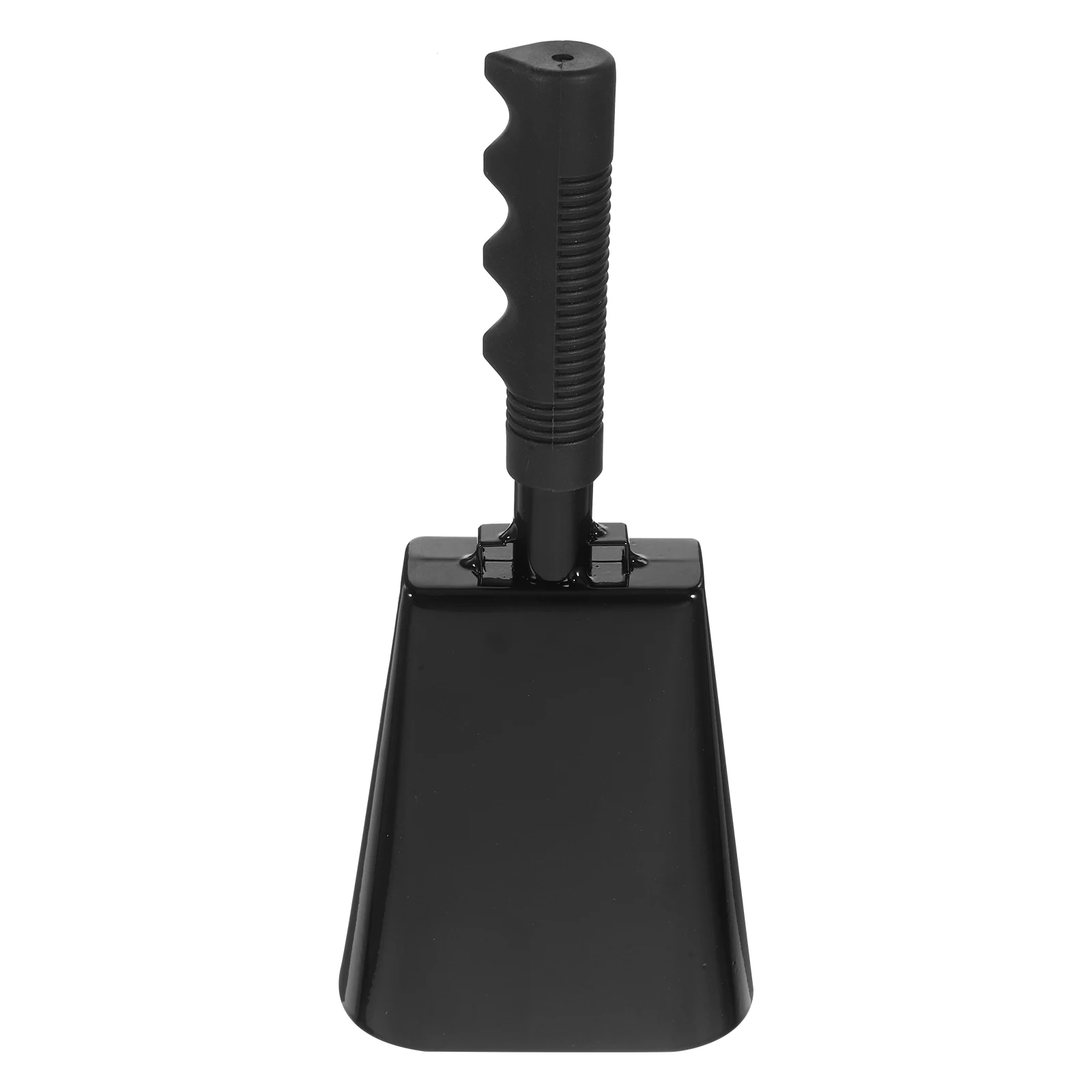 Campainha de metal portátil com alça para brinquedo de percussão, fornecimento de instrumento musical, festa, evento de torcendo, jogos de futebol