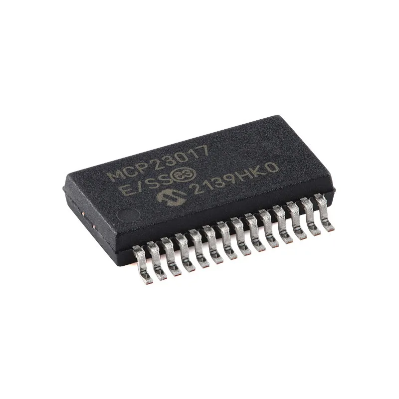 MCP23017T-E/SS SSOP-28, 16-Bit I2C I/O Expander IC