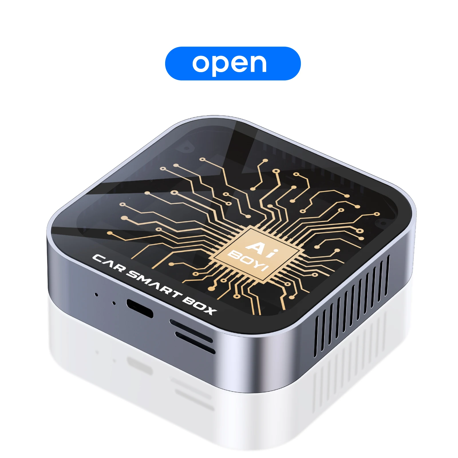 Wireless CarPlay &Auto GPS Box with ABS+PC Alloy Large Capacity 8+128GB 1 Year Warranty
