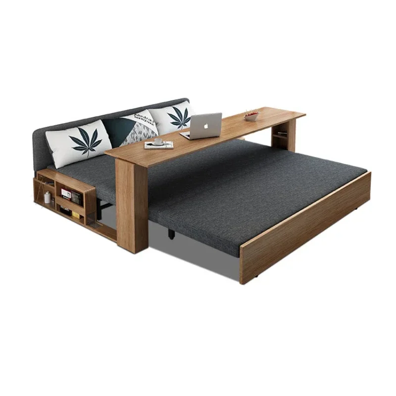 Foldable Cushions Sofa Bed Changeable Convertable Reclinable Living Room Sofas Recliner Folding Lounge