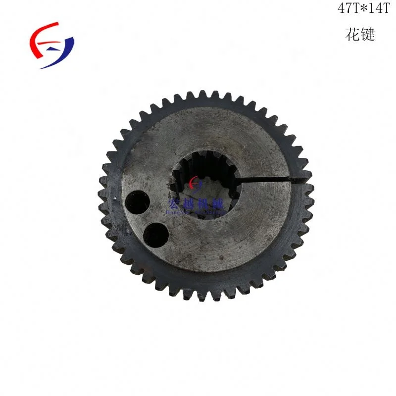 

пластиковый spline 47T 14T*2,8 для экскаватора 168*47t муфта вала spline