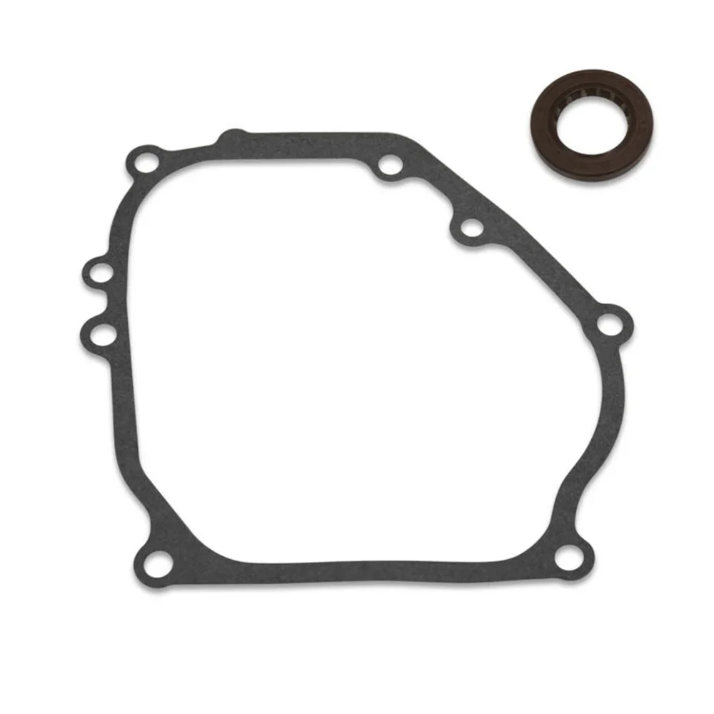 For Honda 5.5HP GX200 6.5HP Crankcase Side Cover Gasket & Oil Seal Kit 2pcs Accessoires Parts Replacement