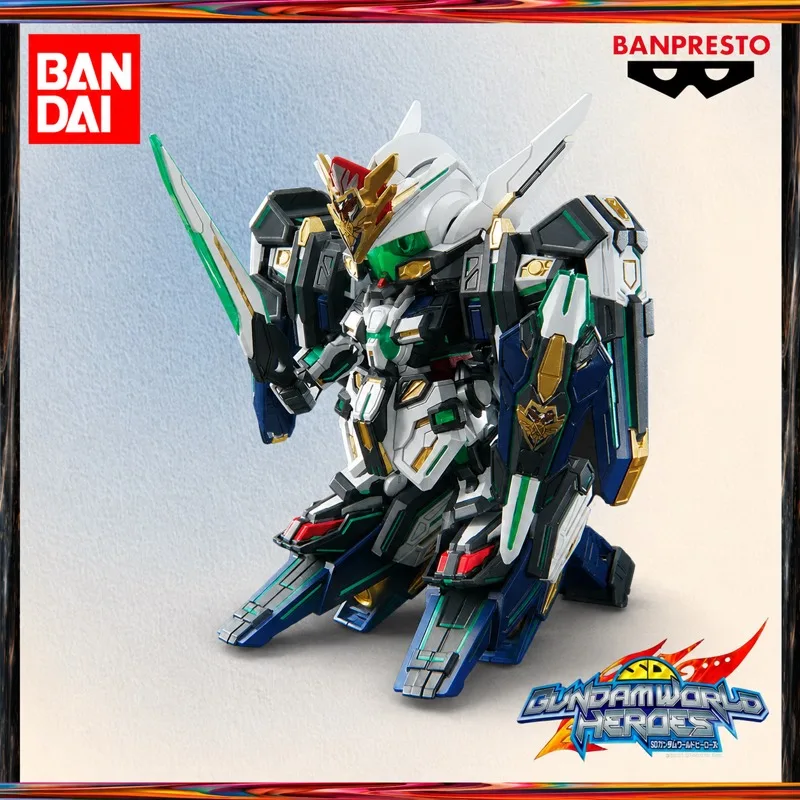 

In Stock Bandai Original Banpresto Sd Gundam World Heroes Strike Freedom Action Figure Model Doll Brand New Boxed Anime