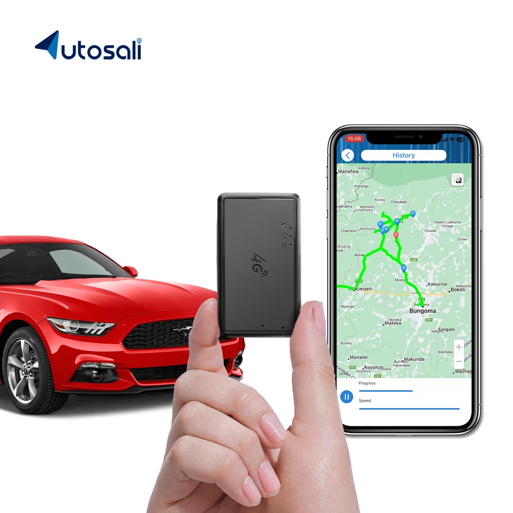 

Autosali VG07 Mini GPS Tracker 4G GPS Tracking Device Vehicle Asset Pet Wireless Portable Mini Waterproof Bicycle GPS Tracker