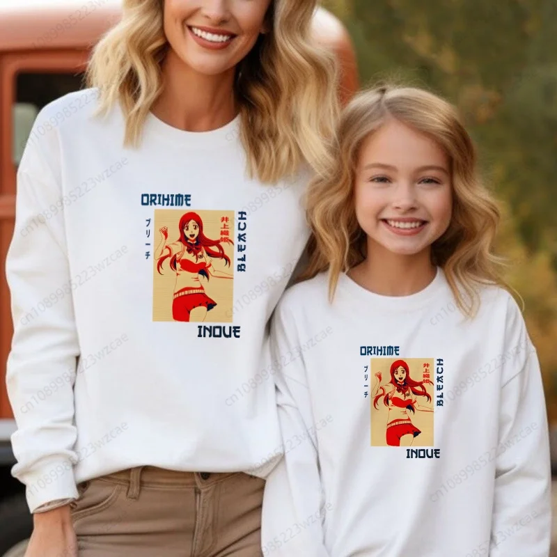 

Boys Sweatshirts Winter Bleach Anime Kurosaki Ichigo Japanese Printed Children Hoodies for Girls Clothes Kids Hoody Clothing