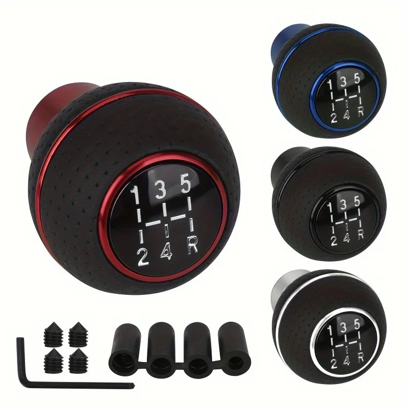 Universal 5-speed ball joint/manual transmission/4 M8/M10/M11/M12 adapters, 4 screws, 1 wrench