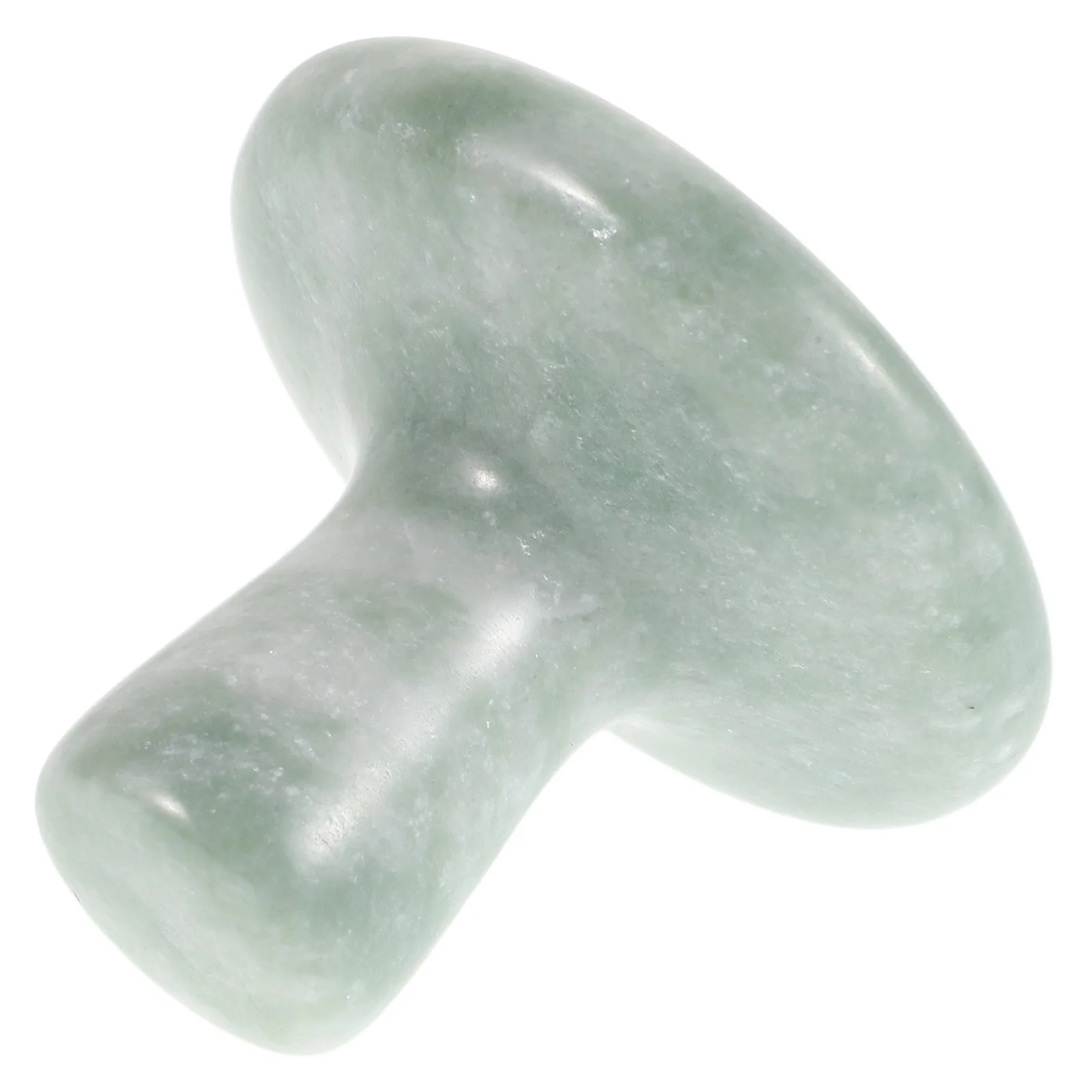 اليشم الفطر رئيس غوا شا الحجر الطبيعي أداة تدليك الوجه للوجه الرقبة الجسم العضلات الاسترخاء الساخن ضغط كشط مدلك