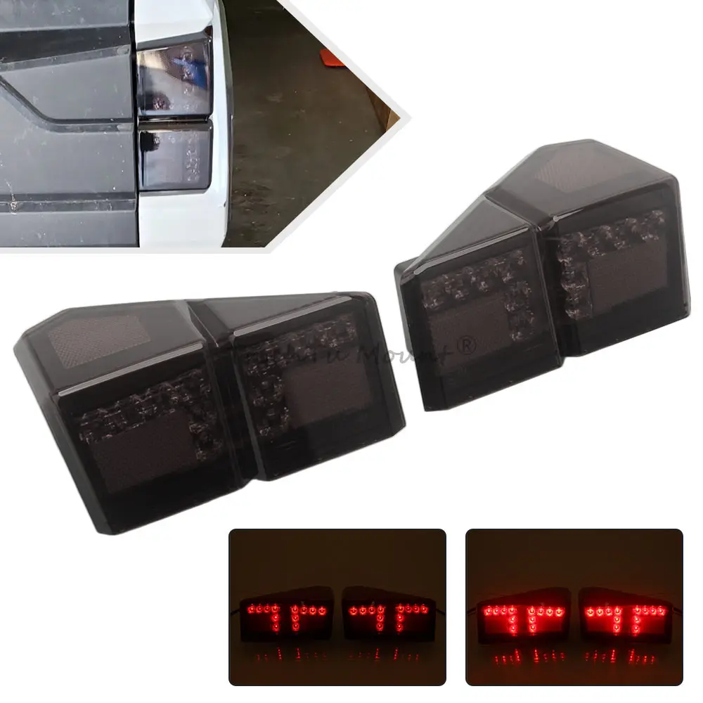 ضوء خلفي LED 12 فولت لليسار واليمين مناسب لـ RANGER CREW XP 1000 Waterfowl Edition 2025، 2021-2022 ملحقات السيارة