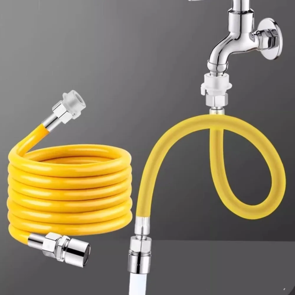 

2 Mode Faucet Extension Extender Adjust Stainless Steel Extension Tube Free Bending Splashproof Faucet Extension Tube Kitchen