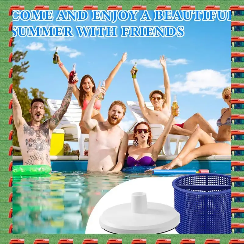 

ABMO Pool Skimmer Baskets For Inground Pools Pool Vacuum Plate For Skimmer Skim Around Pool Skimmer Basket