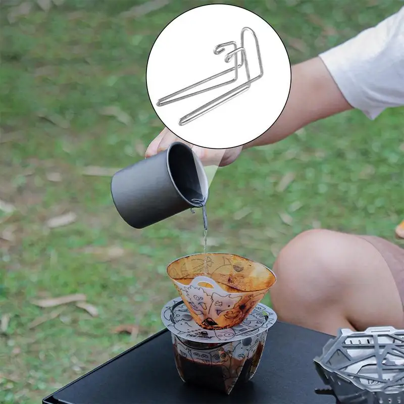 1 قطعة إبريق شاي القهوة المخمر يدويًا استنزاف المياه صنبور الفولاذ المقاوم للصدأ القهوة بالتنقيط صنبور التخييم السلطانية غلاية بالتنقيط صنبور متقلب