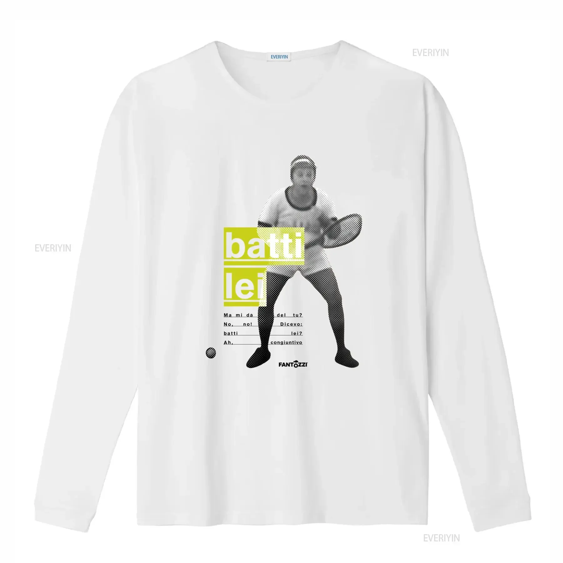 T shirt Beat Her Fantozzi Divertente Nuova Popolare Girocollo Casual Leggermente Elasticizzata Vestibilità Regolare vintage
