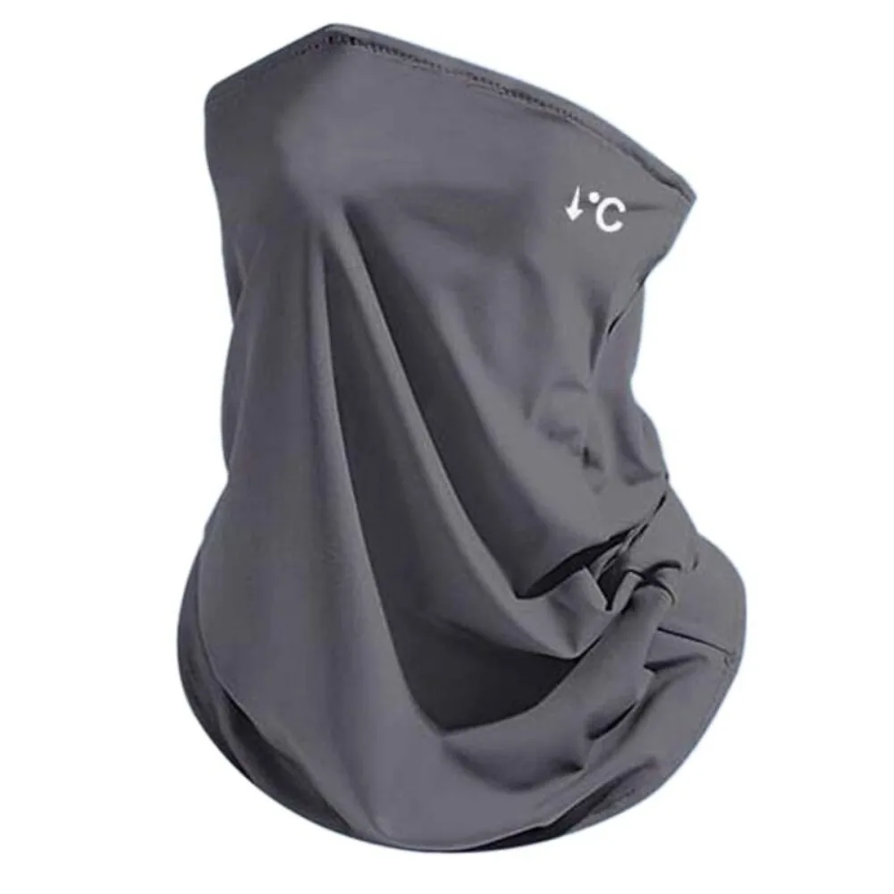 AliExpress HULEQQI New UPF50+ Ice Silk Mask Quick Drying Anti-UV Sun Protection Mask Polyester Breathable Sun Protection Scarf Cycling
