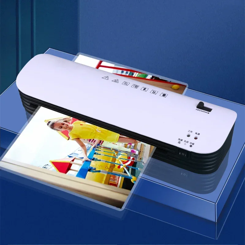 

Photo Laminator Machine A4 Glue Machine Household Commercial Lamination Thermoplastic Sealing Film Machine Plasticizer 1pc