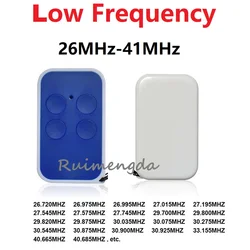 New 27MHz 40MHz Remote Duplicator For Gate Garage Door Low Frequency Remote Control 27~40 MHz Gate Garage Command
