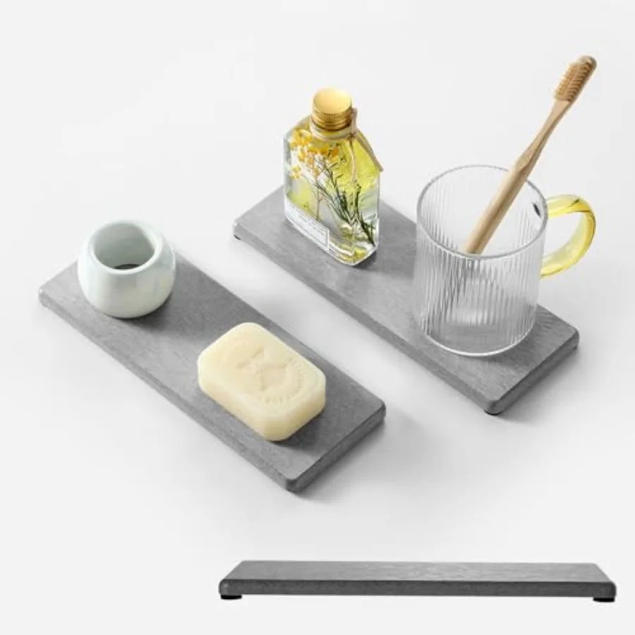 Diatomite Stone Quick Drying Bathroom Vanity Trays