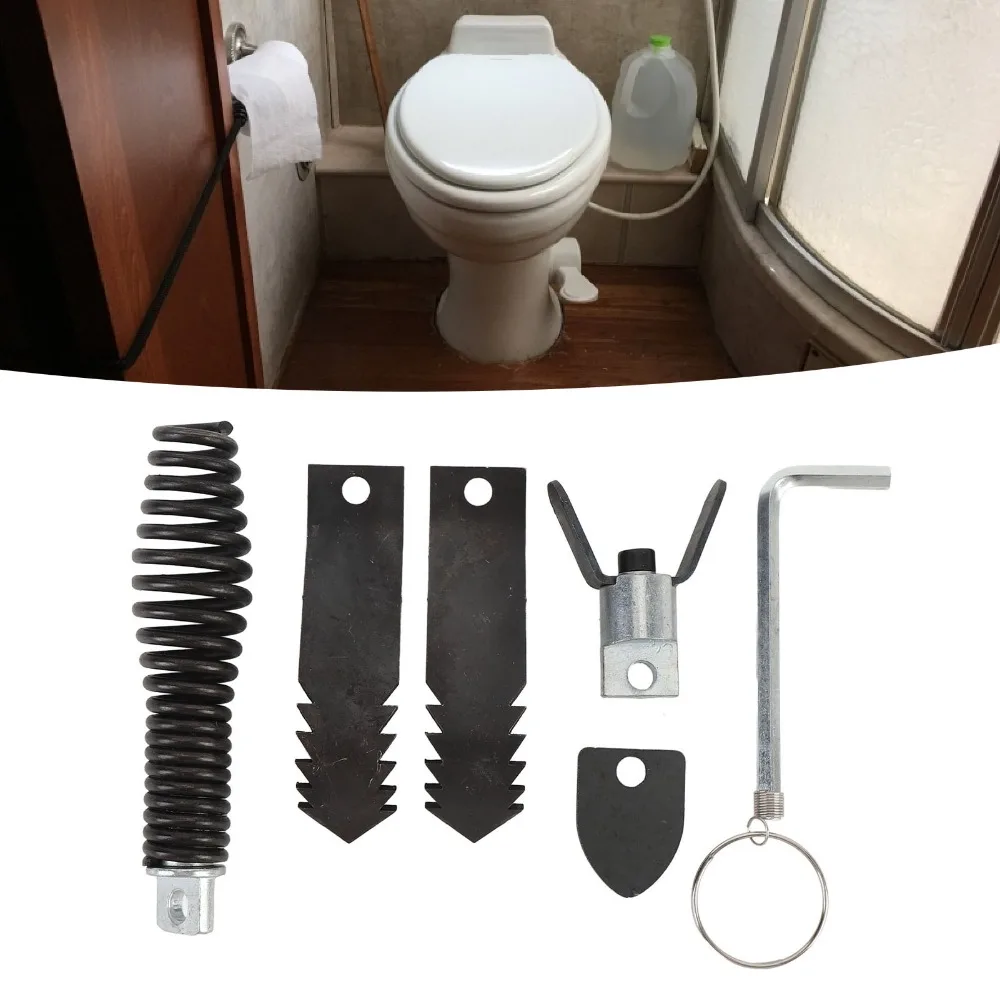 

6 шт. эффективное очиститель для слива, режущая головка от 5/16 до 3/4 дюйма, набор режущих головок для кабеля дренажной змеи