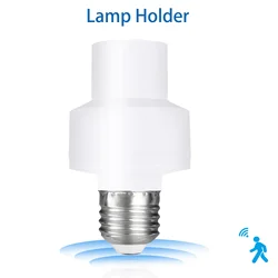 Lampa LD Base Motion Sensor Lampholder Motion Sensor E26/E27 lampa inteligentna żarówka materiał PC 360 indukcyjna do domu wewnątrz na zewnątrz