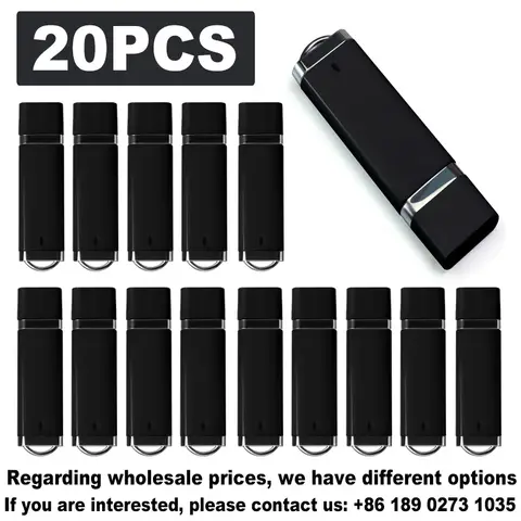 20PCS/lot Waterproof usb flash drive 1GB 2GB pen drive 4GB 8GB 16GB 32GB 64GB Metal pendrive Card Memory Stick Drives u disk